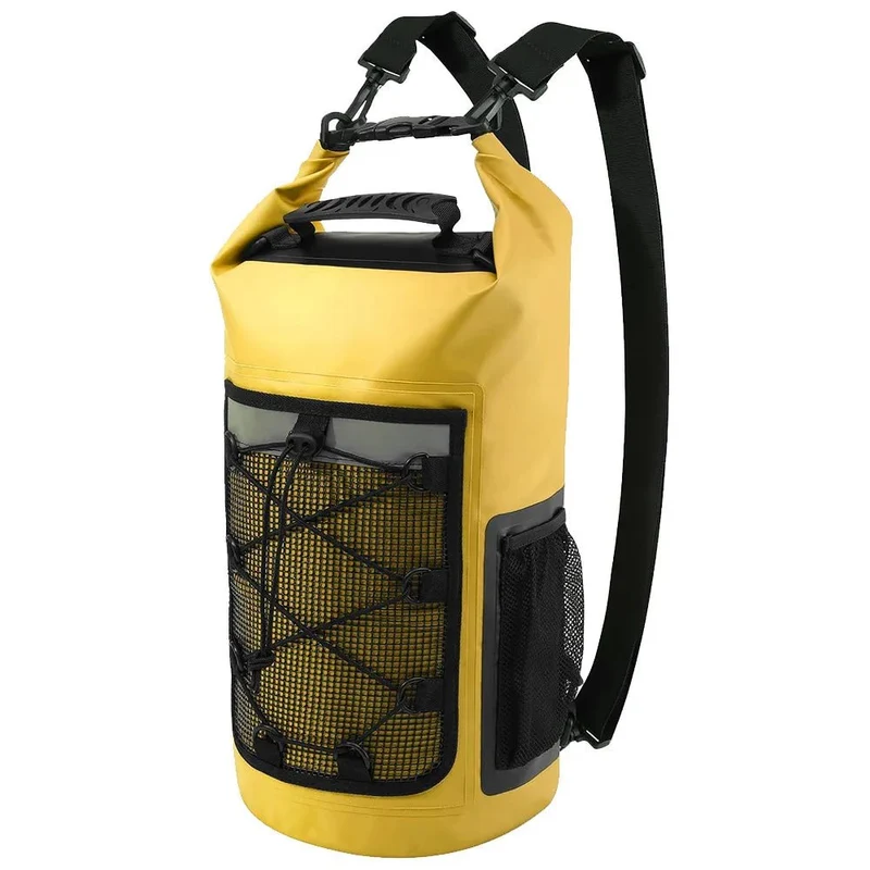 Sac à dos étanche / drybag en PVC 500D pour sports d'eau IP65 "Scione - Waterproof backpack"