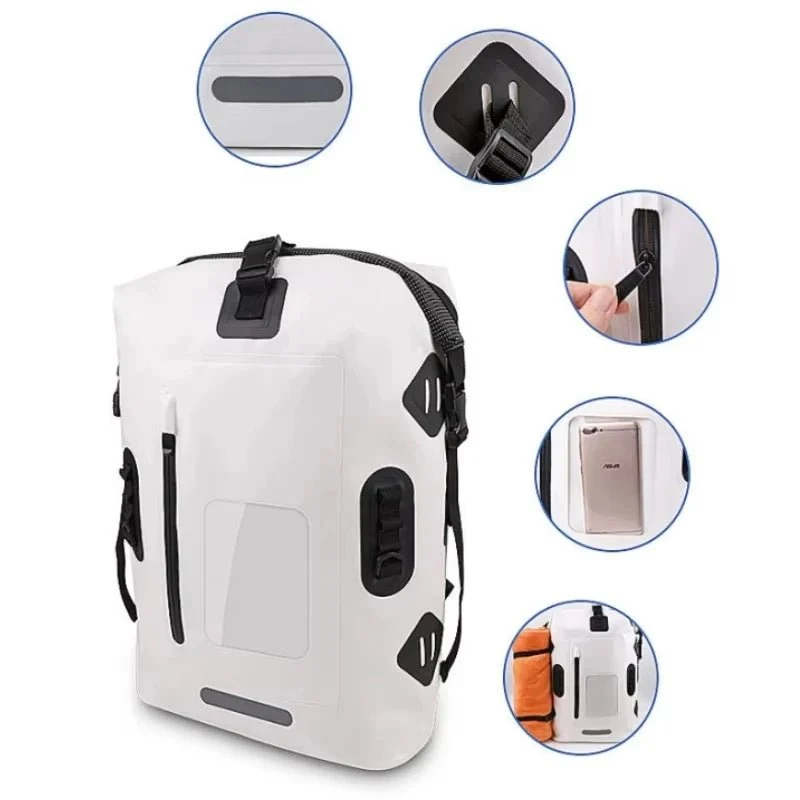 Sac étanche / drybag IP65 en PVC 500D pour les sports d'eau 30L "Hike Mount - Drift Bag"