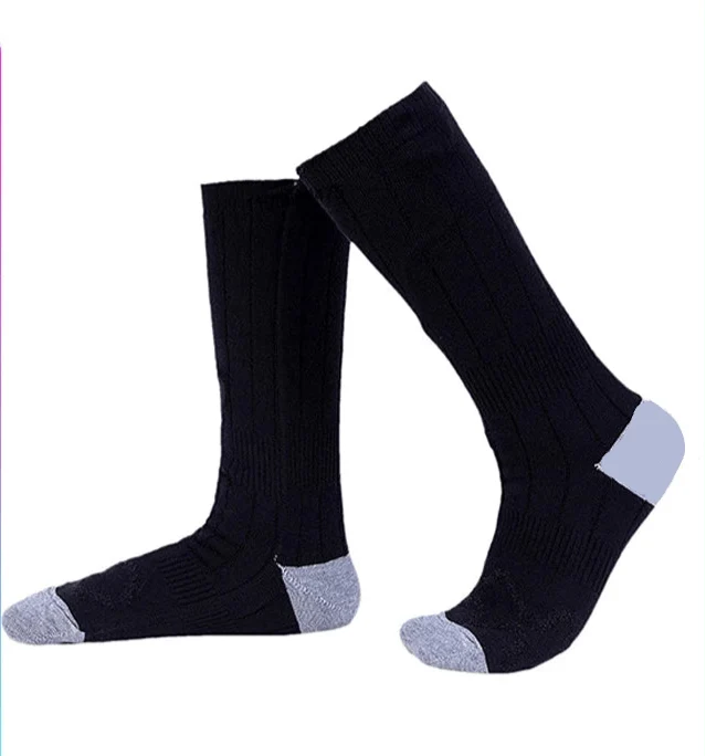 Chaussettes chauffantes rechargeables 6000 mAh pour les sports de plein air "LEOSOXS - Control Socks"