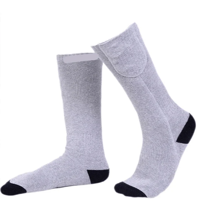 Chaussettes chauffantes rechargeables 6000 mAh pour les sports de plein air "LEOSOXS - Control Socks"