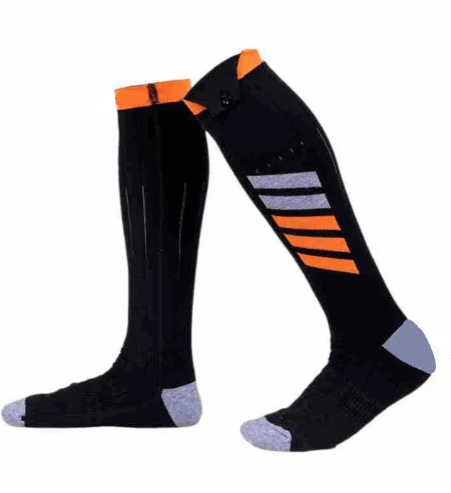 Chaussettes chauffantes rechargeables 6000 mAh pour les sports de plein air "LEOSOXS - Control Socks"