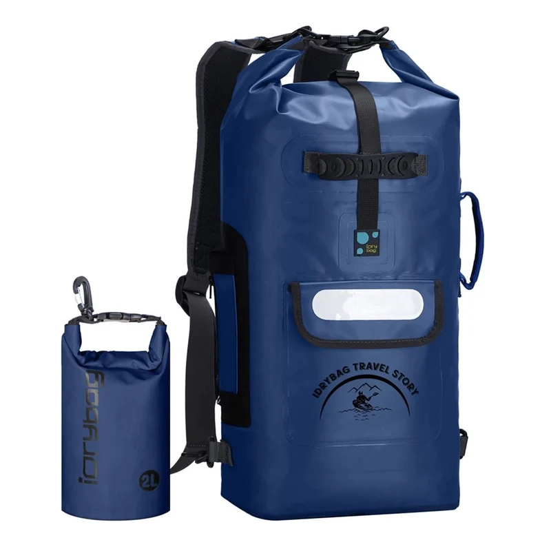 Sac à dos étanche IP-68 pour les sports d'eau, kayak, canyoning "Idrybag - Bag KC2005"