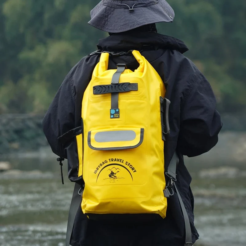 Sac à dos étanche IP-68 pour les sports d'eau, kayak, canyoning "Idrybag - Bag KC2005"