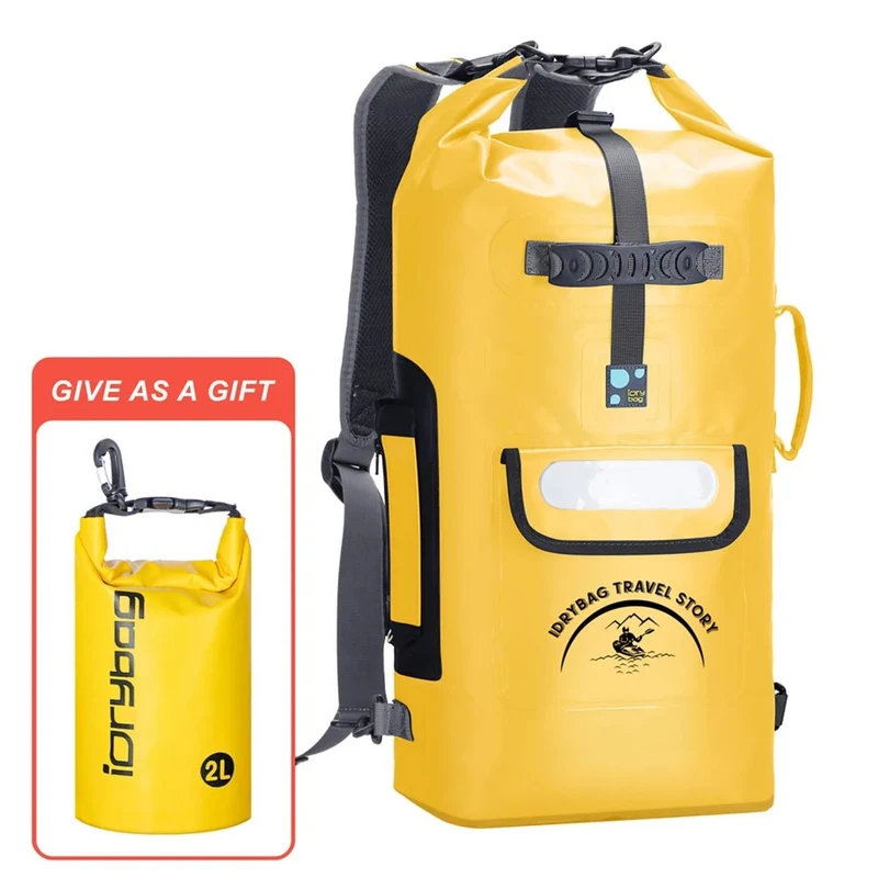 Sac à dos étanche IP-68 pour les sports d'eau, kayak, canyoning "Idrybag - Bag KC2005"