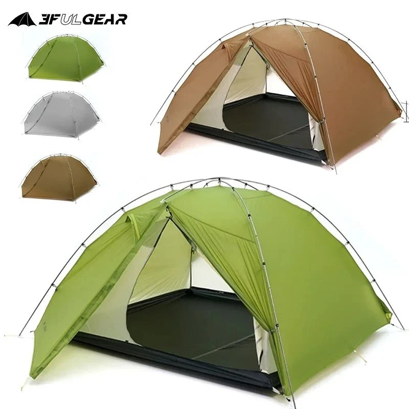Tente de bivouac autoportante ultralégère pour 3 personnes 2,8kg "3F UL GEAR - TAIJI 3"