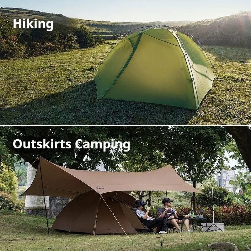 Tente de bivouac autoportante ultralégère pour 3 personnes 2,8kg "3F UL GEAR - TAIJI 3"