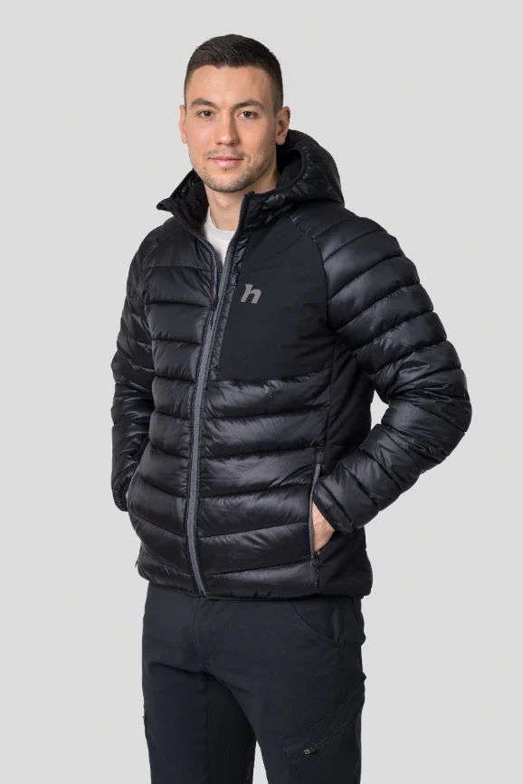 Doudoune 100% polyamide pour homme avec Airlite AC, AFT Double Weave, HL Tech down like "Hannah − REVEL HOODY"