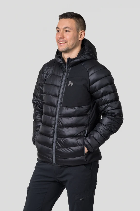Doudoune 100% polyamide pour homme avec Airlite AC, AFT Double Weave, HL Tech down like "Hannah − REVEL HOODY"