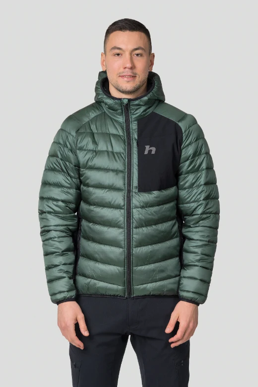 Doudoune 100% polyamide pour homme avec Airlite AC, AFT Double Weave, HL Tech down like "Hannah − REVEL HOODY"