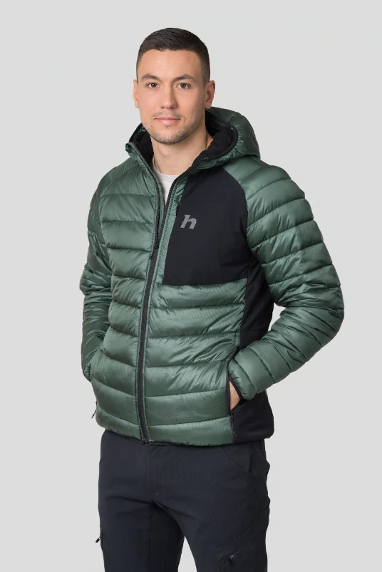 Doudoune 100% polyamide pour homme avec Airlite AC, AFT Double Weave, HL Tech down like "Hannah − REVEL HOODY"