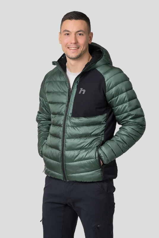 Doudoune 100% polyamide pour homme avec Airlite AC, AFT Double Weave, HL Tech down like "Hannah − REVEL HOODY"