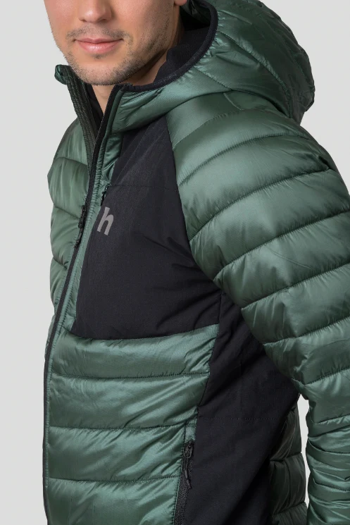 Doudoune 100% polyamide pour homme avec Airlite AC, AFT Double Weave, HL Tech down like "Hannah − REVEL HOODY"