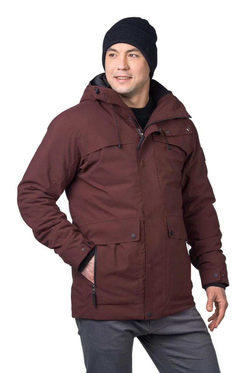 Veste imperméable / Parka avec Resstex membrane 5000mm Duratherm High Loft pour homme "Hannah − NORTHPOLE"