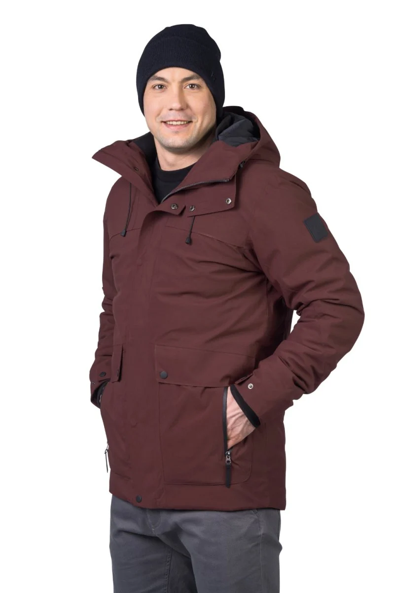 Veste imperméable / Parka avec Resstex membrane 5000mm Duratherm High Loft pour homme "Hannah − NORTHPOLE"