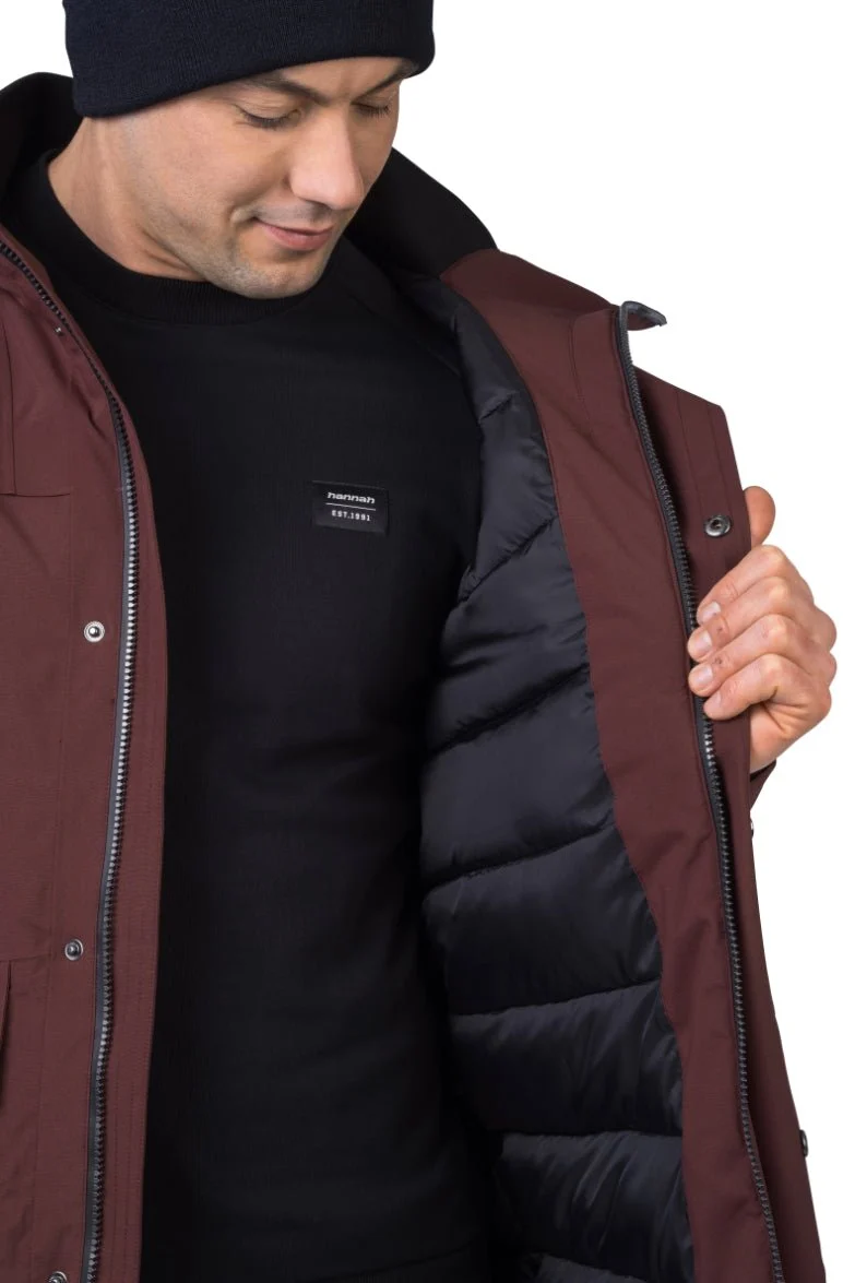 Veste imperméable / Parka avec Resstex membrane 5000mm Duratherm High Loft pour homme "Hannah − NORTHPOLE"