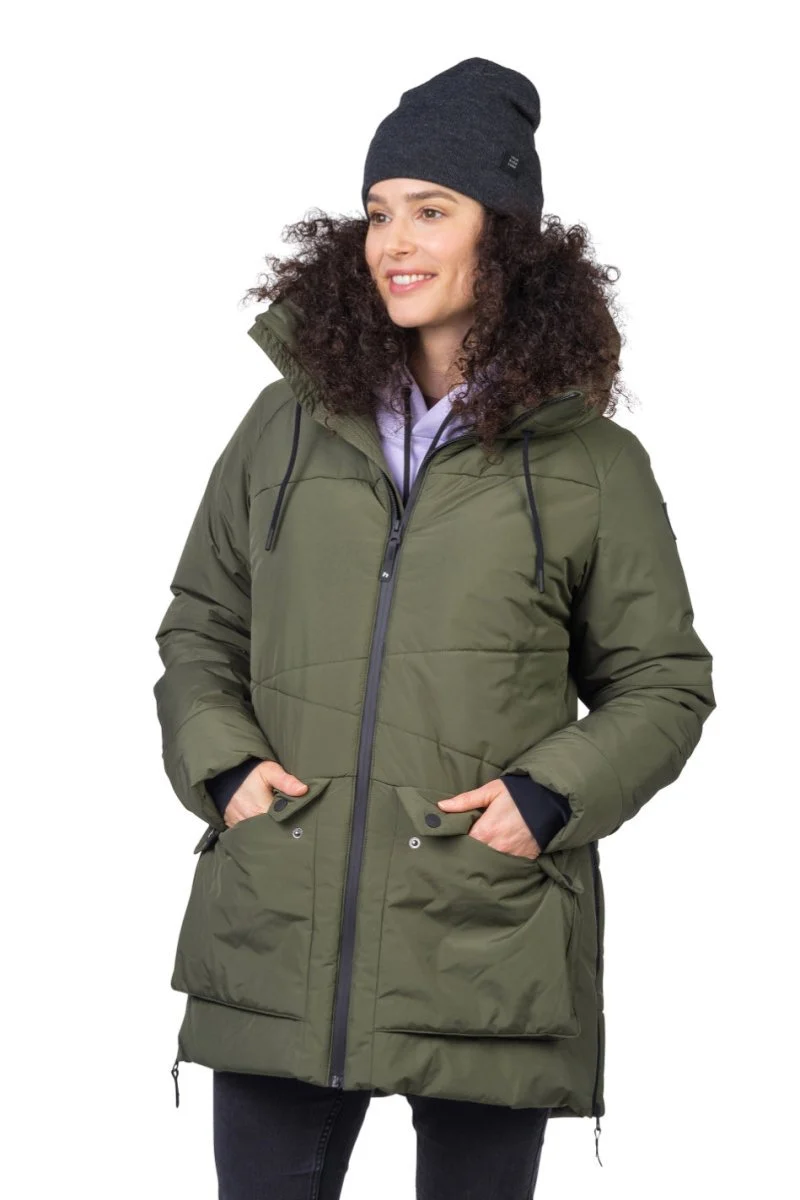 Veste imperméable / parka d'hiver avec membrane Resstex 5000mm et Duratherm High Loft pour femme "Hannah − REBECA"