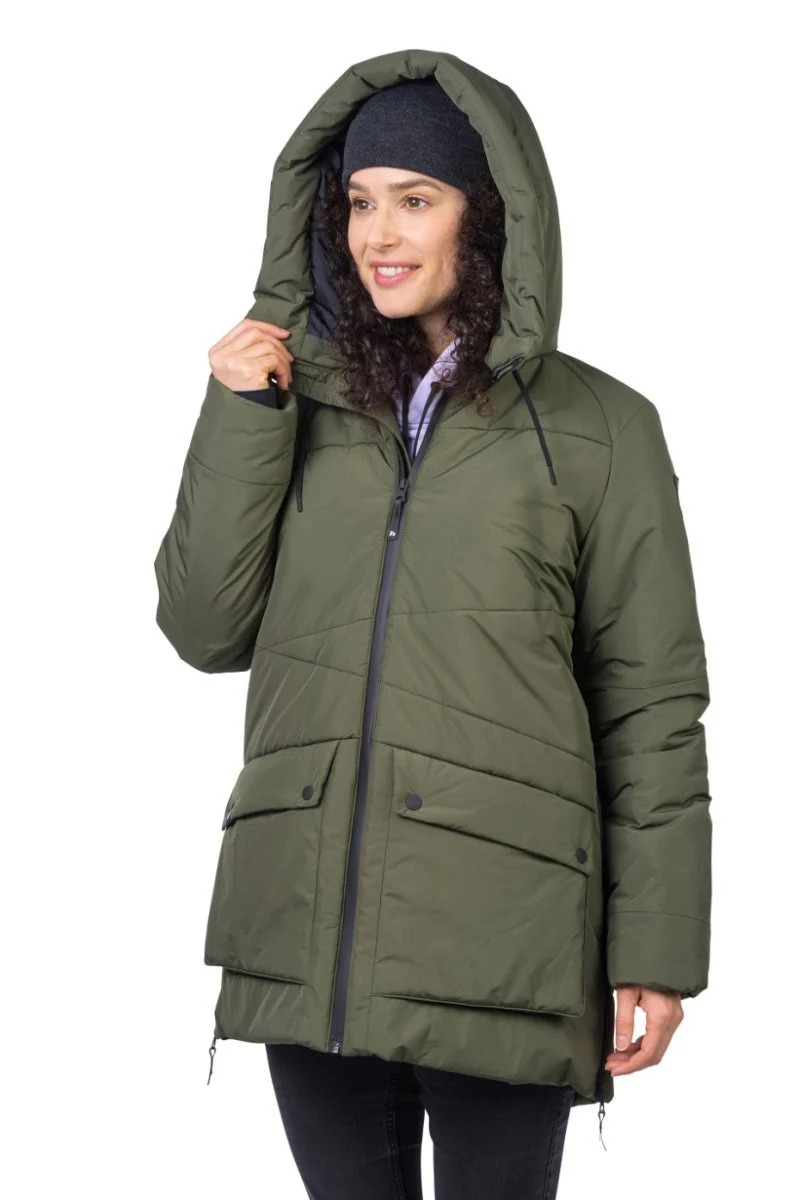 Veste imperméable / parka d'hiver avec membrane Resstex 5000mm et Duratherm High Loft pour femme "Hannah − REBECA"