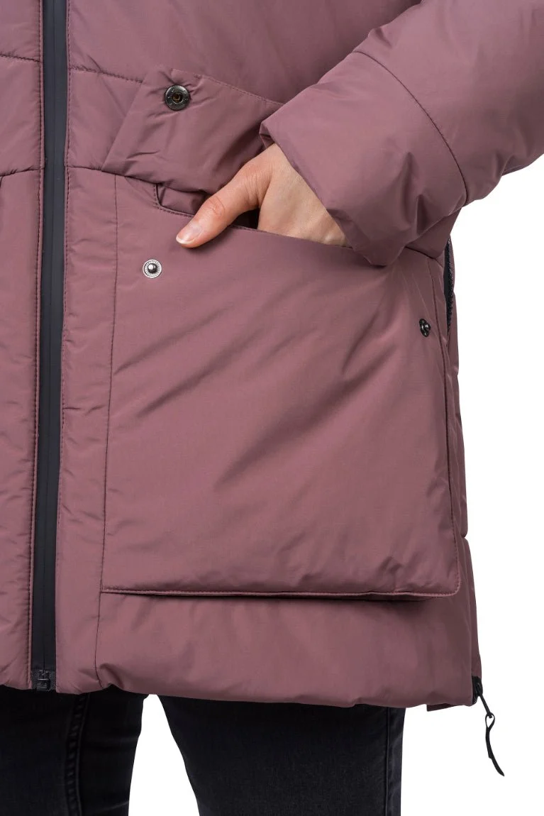 Veste imperméable / parka d'hiver avec membrane Resstex 5000mm et Duratherm High Loft pour femme "Hannah − REBECA"
