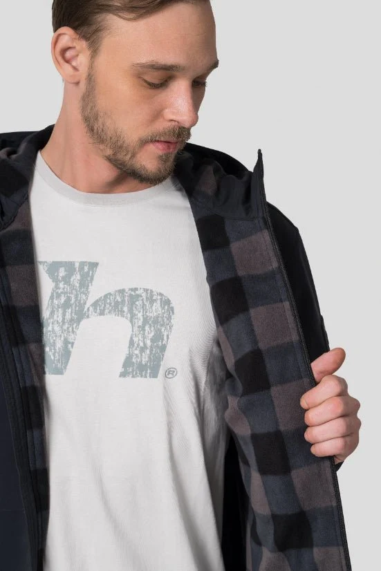 Hardshell / veste imperméable de randonnée avec membrane déperlante 8000mm et respirante "Hannah − WANDER"