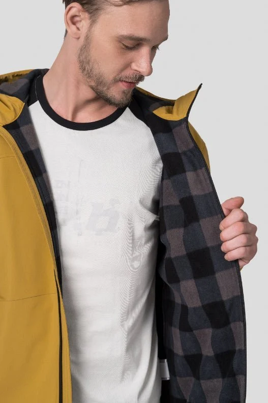 Hardshell / veste imperméable de randonnée avec membrane déperlante 8000mm et respirante "Hannah − WANDER"