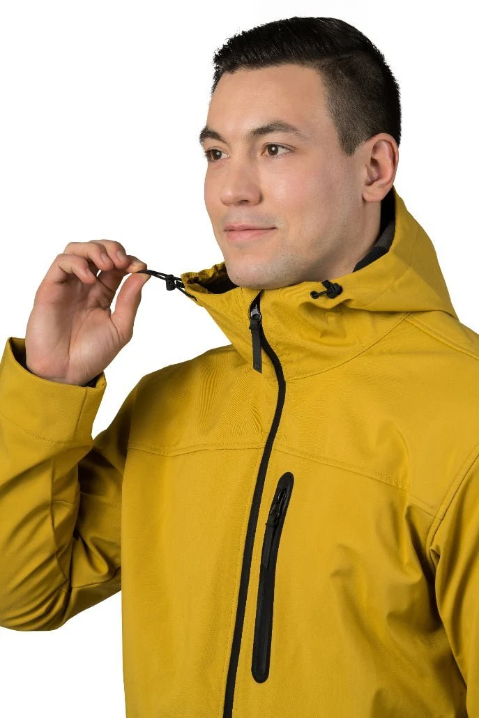 Hardshell / veste imperméable de randonnée avec membrane déperlante 8000mm et respirante "Hannah − WANDER"