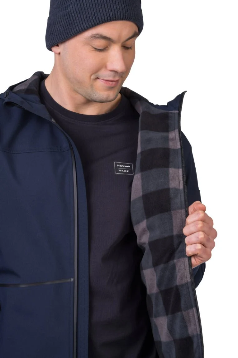 Hardshell / veste imperméable de randonnée avec membrane déperlante 8000mm et respirante "Hannah − WANDER"