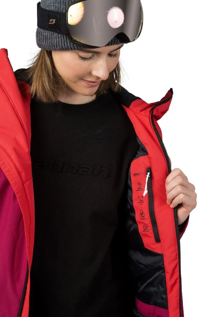 Veste / Hardhsell avec membrane Resstex 10 000mm et technologie Duratherm classic "Hannah − MAKY COL"