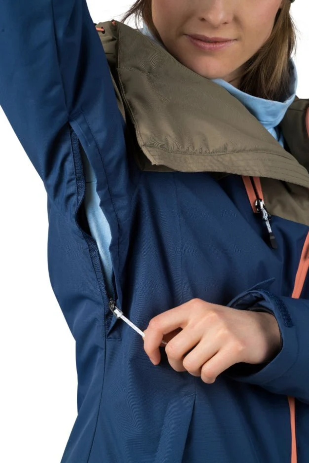 Veste / Hardhsell avec membrane Resstex 10 000mm et technologie Duratherm classic "Hannah − MAKY COL"
