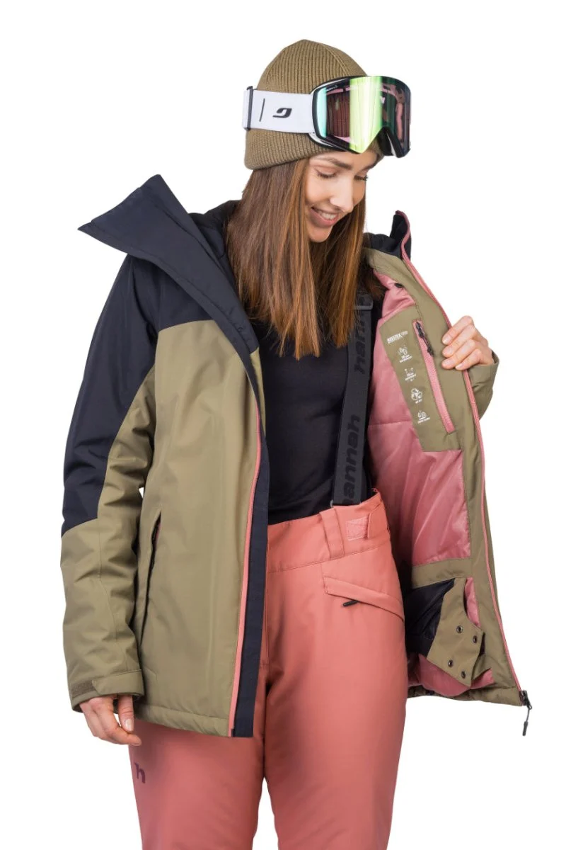 Veste / Hardhsell avec membrane Resstex 10 000mm et technologie Duratherm classic "Hannah − MAKY COL"