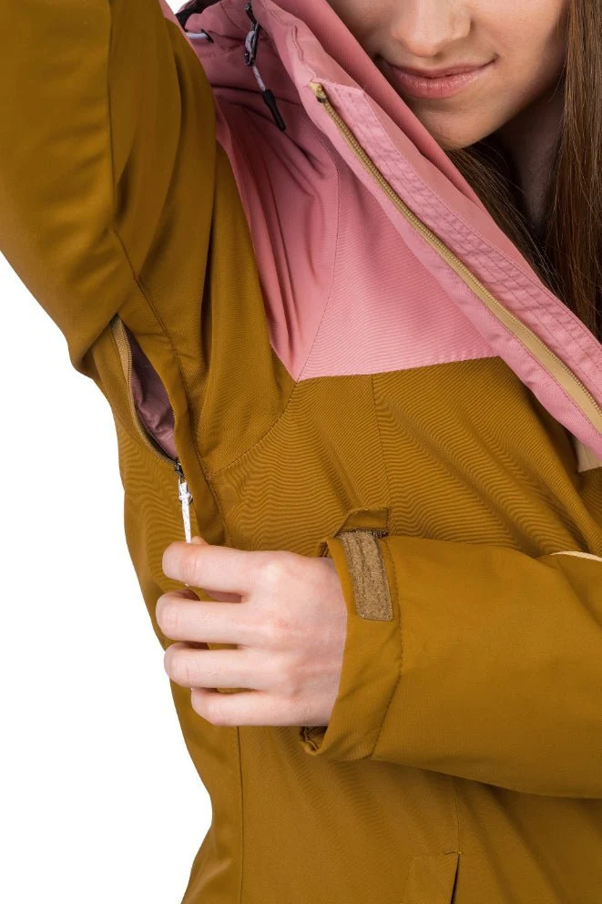 Veste / Hardhsell avec membrane Resstex 10 000mm et technologie Duratherm classic "Hannah − MAKY COL"