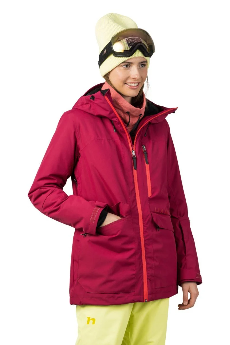 Veste de ski / hardshell montagne pour femme avec membrane Resstex 10 000mm et isolation Duratherm classic "Hannah − MERILA FD"