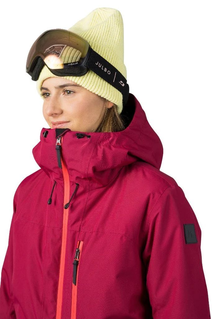 Veste de ski / hardshell montagne pour femme avec membrane Resstex 10 000mm et isolation Duratherm classic "Hannah − MERILA FD"