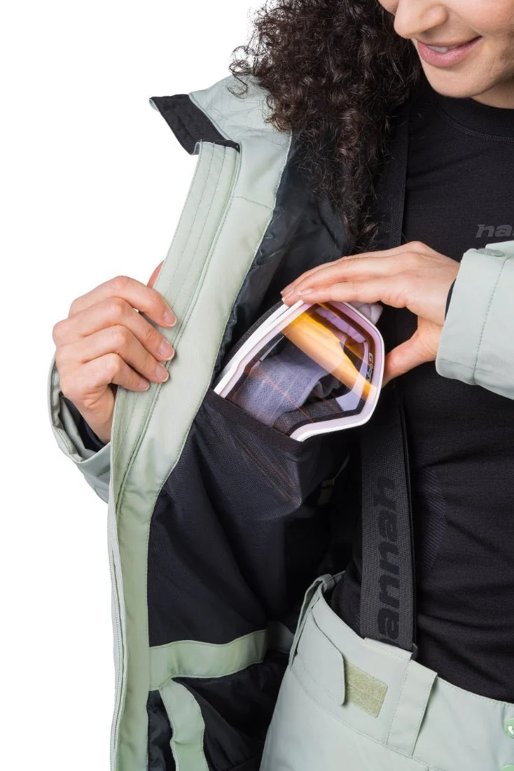 Veste de ski / hardshell montagne pour femme avec membrane Resstex 10 000mm et isolation Duratherm classic "Hannah − MERILA FD"