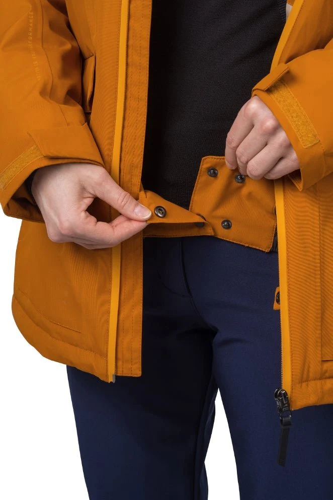 Veste de ski / hardshell montagne pour femme avec membrane Resstex 10 000mm et isolation Duratherm classic "Hannah − MERILA FD"