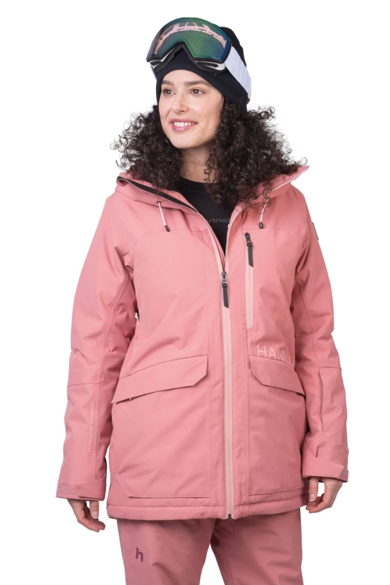 Veste de ski / hardshell montagne pour femme avec membrane Resstex 10 000mm et isolation Duratherm classic "Hannah − MERILA FD"
