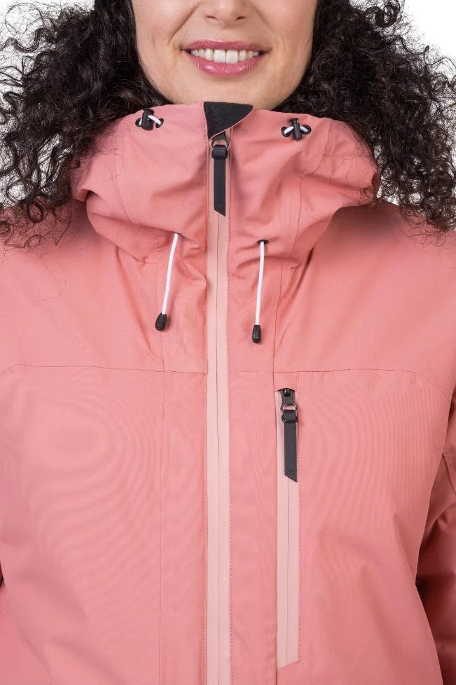 Veste de ski / hardshell montagne pour femme avec membrane Resstex 10 000mm et isolation Duratherm classic "Hannah − MERILA FD"