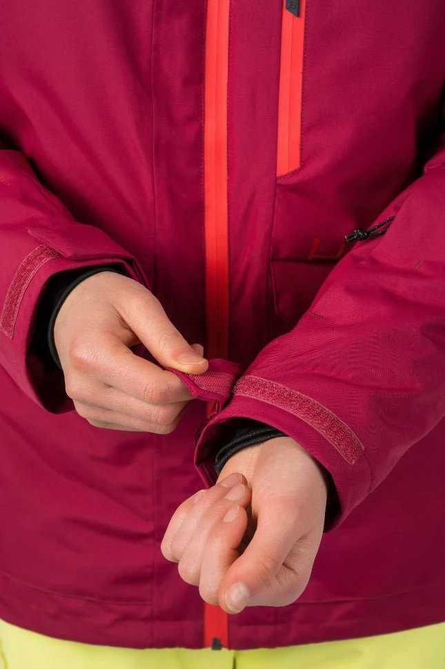 Veste de ski / hardshell montagne pour femme avec membrane Resstex 10 000mm et isolation Duratherm classic "Hannah − MERILA FD"