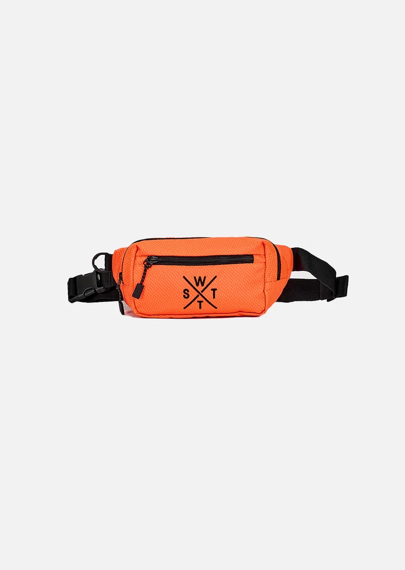 Sacoche Désert - Orange Fluo Carbone