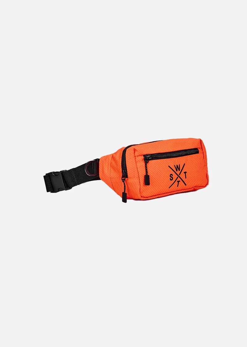 Sacoche Désert - Orange Fluo Carbone