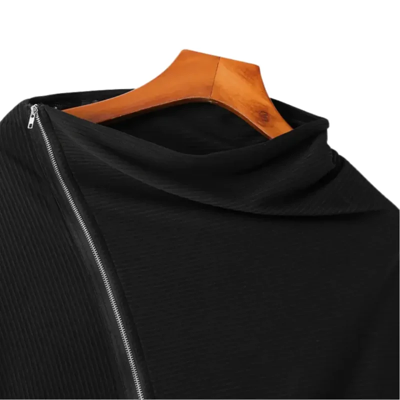 Laine poncho homme