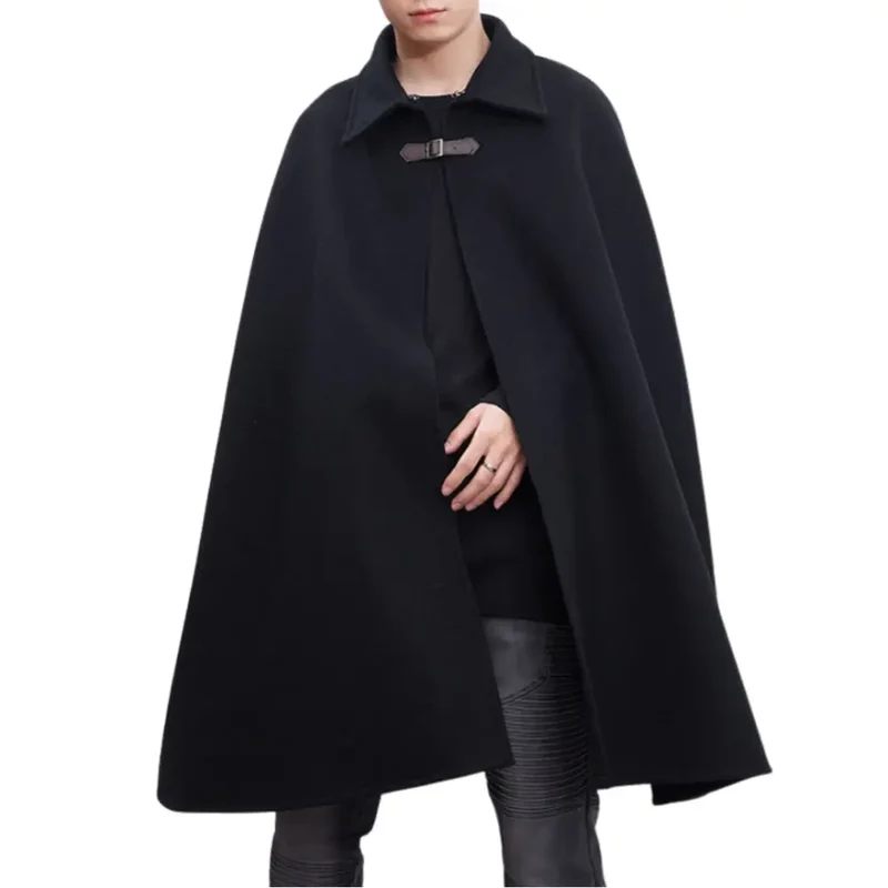 Polaire poncho homme