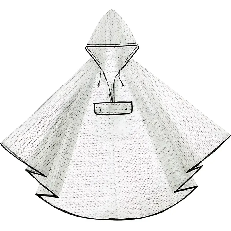 Poncho femme homme pour vélo