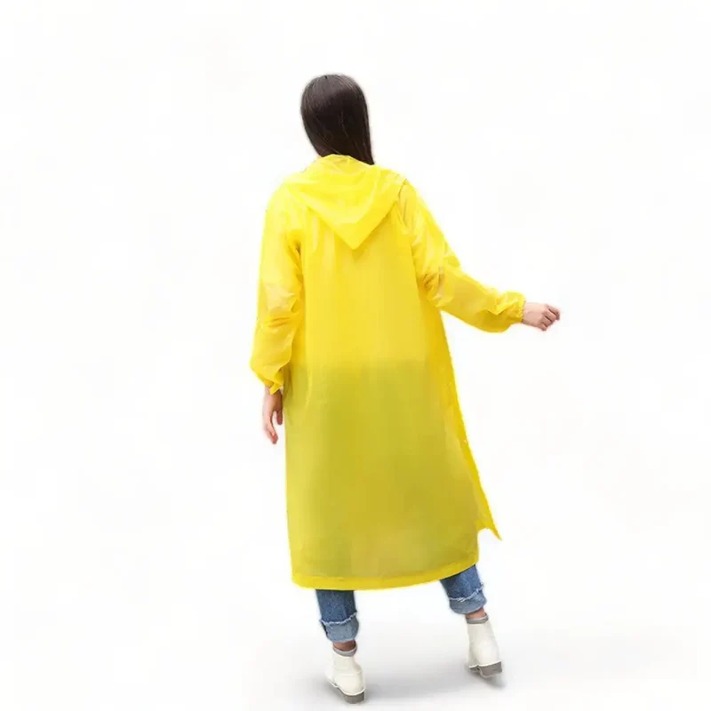Poncho de pluie avec manches femme