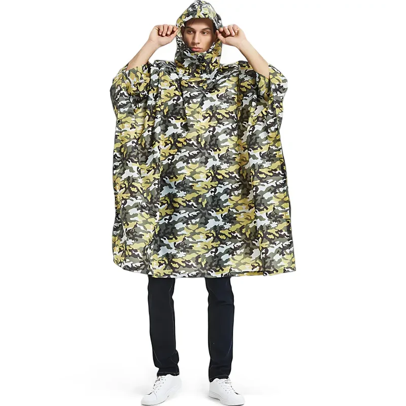 Poncho imperméable pour homme de pluie