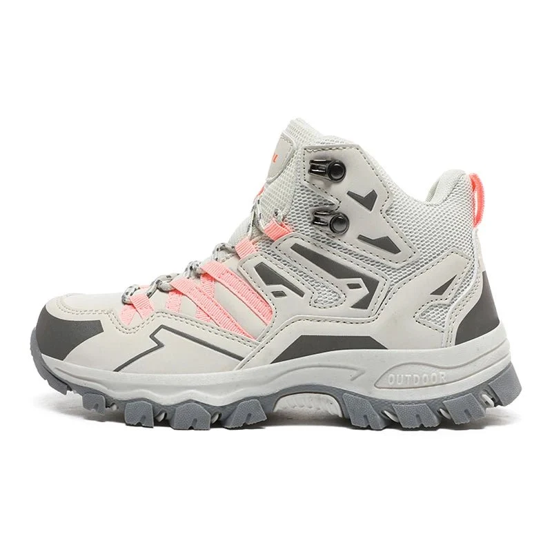 Chaussures de randonnée / bottes de montagne mi-haute pour femme "Abnkarwin - ABN265"