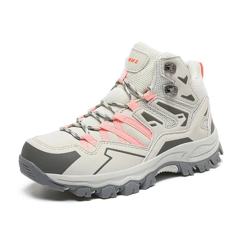 Chaussures de randonnée / bottes de montagne mi-haute pour femme "Abnkarwin - ABN265"