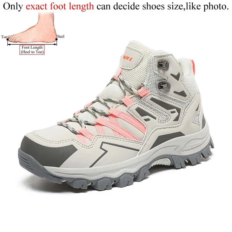 Chaussures de randonnée / bottes de montagne mi-haute pour femme "Abnkarwin - ABN265"