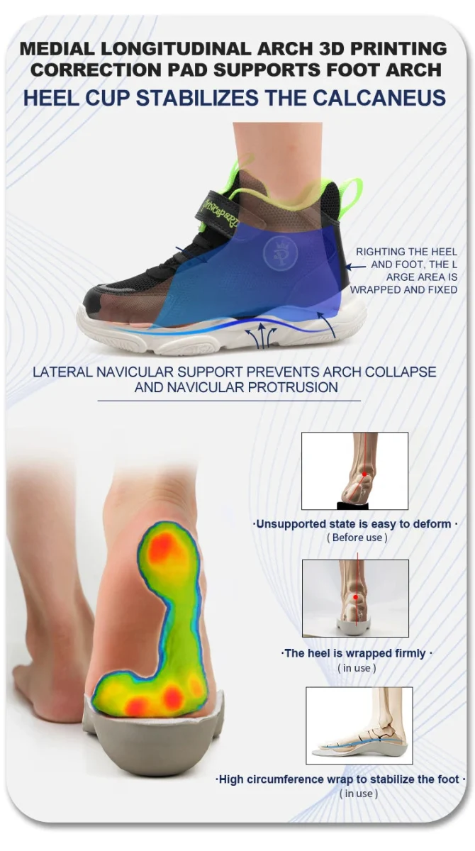 Chaussures orthopédiques varus/valgus du pied pour enfants "Prince Pard - Orthoshoes Outdoor"