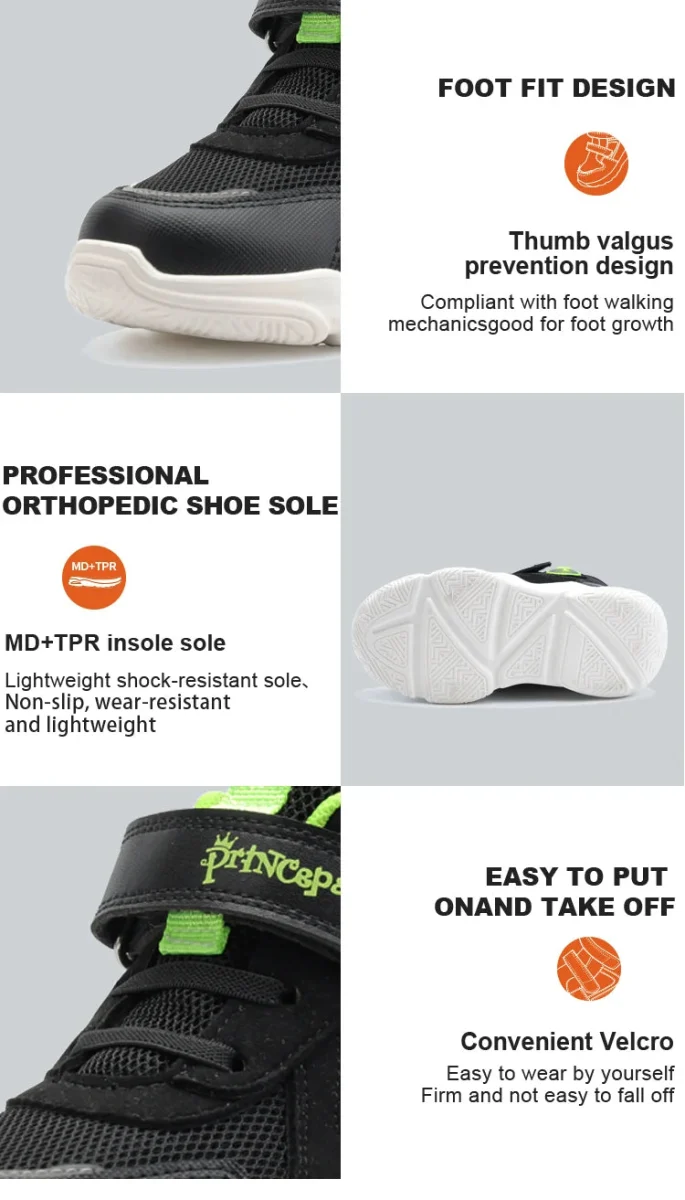 Chaussures orthopédiques varus/valgus du pied pour enfants "Prince Pard - Orthoshoes Outdoor"