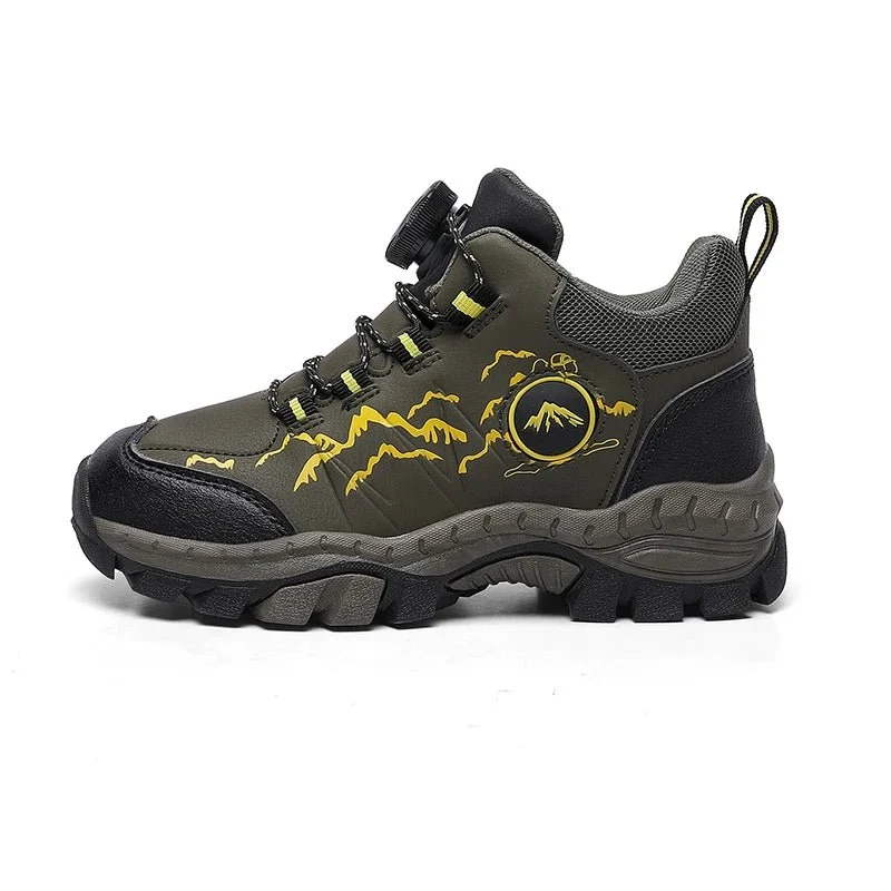 Chaussures de randonnée avec renfort antidérapants pour enfants "BOELOKTH - Hiking cramp"